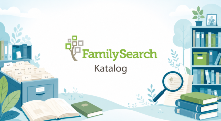 Family Search katalog logo